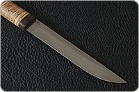 Нож Бурятский малый береста, 95х18, текстолит : фото 4