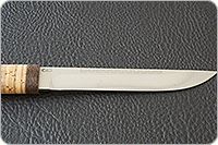 Нож Бурятский малый береста, 95х18, текстолит : фото 7