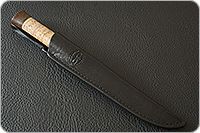 Нож Бурятский малый береста, 95х18, текстолит : фото 9