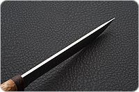 Нож Бурятский малый карельская береза, 95х18, текстолит : фото 7