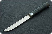 Нож Бурятский малый наборная кожа, 95х18, текстолит : фото 2