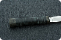 Нож Бурятский малый наборная кожа, 95х18, текстолит : фото 5