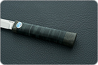 Нож Бурятский малый наборная кожа, 95х18, текстолит : фото 6