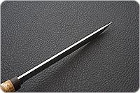 Нож Бурятский средний карельская береза, 95х18, текстолит : фото 8