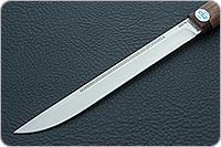 Нож Бурятский средний орех, 95х18, текстолит : фото 3