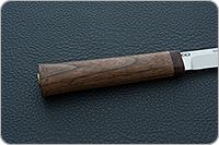 Нож Бурятский средний орех, 95х18, текстолит : фото 5