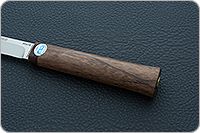 Нож Бурятский средний орех, 95х18, текстолит : фото 6