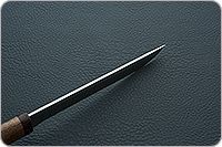 Нож Бурятский средний орех, 95х18, текстолит : фото 8