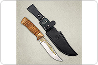 Нож Клычок-1 береста, 95х18, кап березовый : фото 4