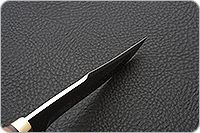 Нож Хазар карельская береза, 100х13м, латунь : фото 8