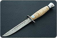 Нож Финка-2 карельская береза, zd-0803, алюминий : фото 2