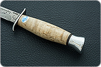 Нож Финка-2 карельская береза, zd-0803, алюминий : фото 6