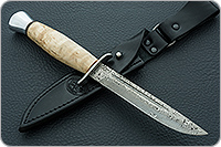 Нож Финка-2 карельская береза, zd-0803, алюминий : фото 8