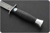 Нож Финка-2 наборная кожа, zdi-1016, алюминий : фото 6