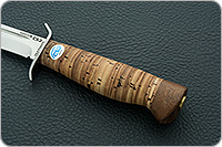 Нож Штрафбат береста, 100х13м, текстолит : фото 6