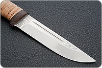 Нож Бекас береста, 100х13м, текстолит : фото 4