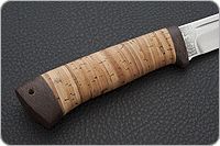 Нож Бекас береста, 100х13м, текстолит : фото 5