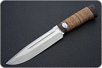 Нож Селигер береста, 100х13м, текстолит : фото 2