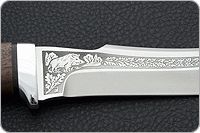 Нож Клык орех, 100х13м, алюминий : фото 4