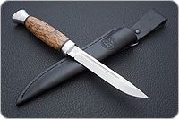 Нож Финка-3 карельская береза, 100х13м, алюминий : фото 7