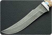 Нож Клык карельская береза, zdi-1016, алюминий : фото 3