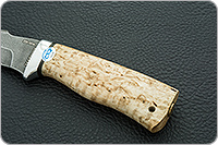 Нож Клык карельская береза, zdi-1016, алюминий : фото 6