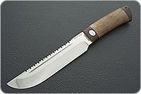 Нож Робинзон-1 орех, 100х13м, текстолит : фото 2