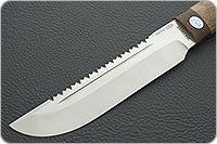 Нож Робинзон-1 орех, 100х13м, текстолит : фото 3