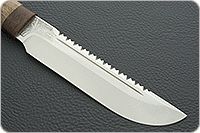 Нож Робинзон-1 орех, 100х13м, текстолит : фото 4