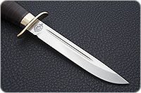 Нож Финка-2 наборная кожа, 100х13м, латунь : фото 2