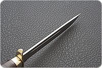 Нож Финка-2 наборная кожа, 100х13м, латунь : фото 5