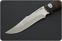 Нож Хазар наборная кожа, 100х13м, текстолит : фото 3