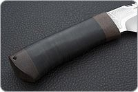 Нож Робинзон-1 наборная кожа, 100х13м, текстолит : фото 3