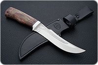 Нож Клык карельская береза, 100х13м, алюминий : фото 5