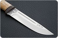 Нож Бекас карельская береза, 95х18, текстолит : фото 4