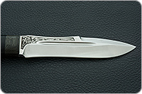 Нож Скорпион наборная кожа, 95х18, текстолит : фото 7