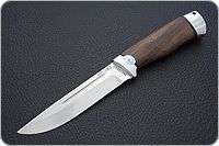 Нож Бекас орех, 95х18, алюминий : фото 2