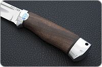 Нож Бекас орех, 95х18, алюминий : фото 6