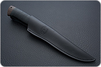 Нож Бекас наборная кожа, 100х13м, текстолит : фото 9