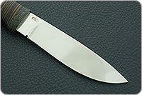 Нож Пилигрим наборная кожа, 95х18, текстолит : фото 4