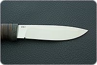 Нож Пилигрим наборная кожа, 95х18, текстолит : фото 7