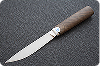 Нож Якут орех, 95х18, алюминий : фото 2