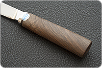 Нож Якут орех, 95х18, алюминий : фото 6