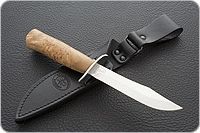 Нож Скаут карельская береза, 95х18, без тыльника : фото 9