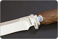 Нож Росомаха карельская береза, 95х18, алюминий : фото 8