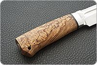 Нож Селигер карельская береза, 100х13м, алюминий : фото 5