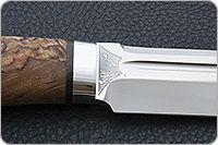 Нож Селигер карельская береза, 100х13м, алюминий : фото 7