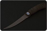 Нож Фишка (Fish-ka) наборная кожа, zdi-1016, текстолит : фото 2