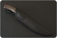 Нож Фишка (Fish-ka) наборная кожа, zdi-1016, текстолит : фото 10