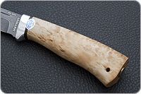 Нож Бекас карельская береза, zdi-1016, алюминий : фото 6